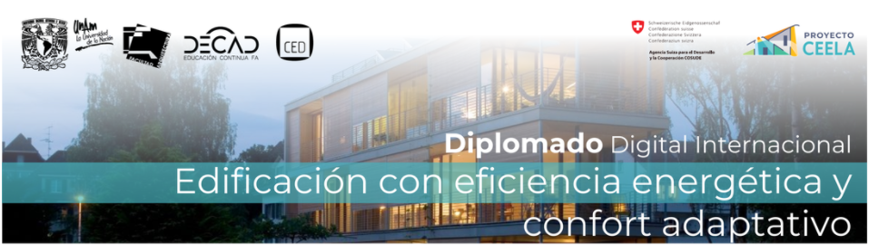 Diplomado digital internacional “Edificación con eficiencia energética y confort adaptativo
